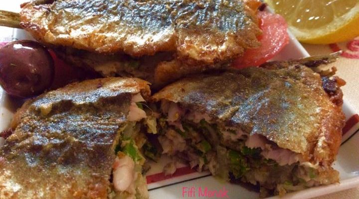 Sardines farcies à l’oignon et au persil