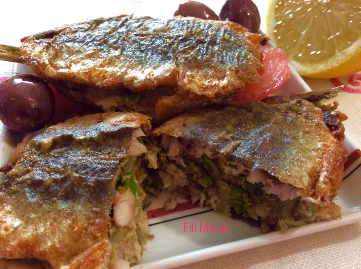 Sardines farcies à l’oignon et au persil