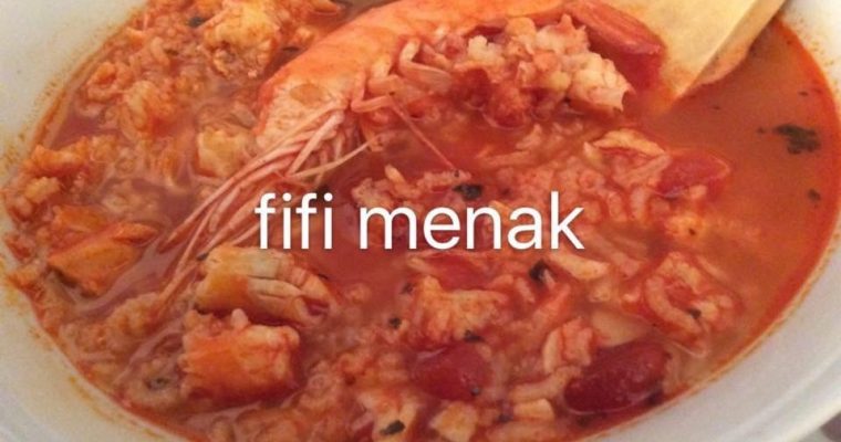 MA SOUPE AUX CREVETTES (CHORBA QAMROUN)