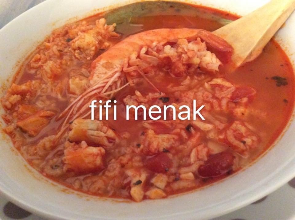 MA SOUPE AUX CREVETTES (CHORBA QAMROUN)