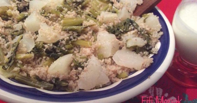 COUSCOUS AUX FANES DE NAVETS (Tavazint)