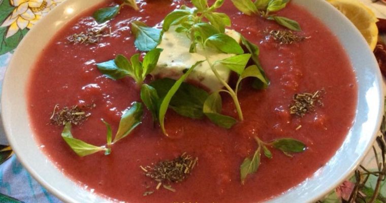 Ma soupe de betterave