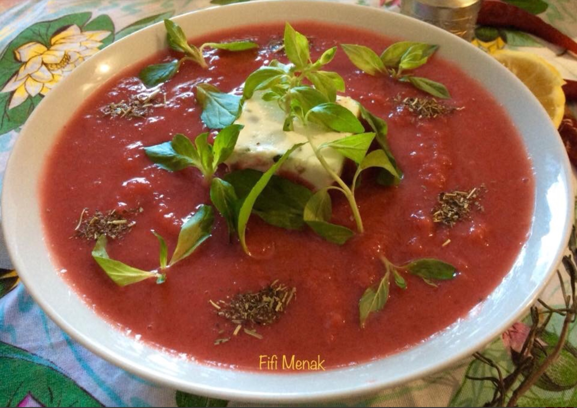 Ma soupe de betterave