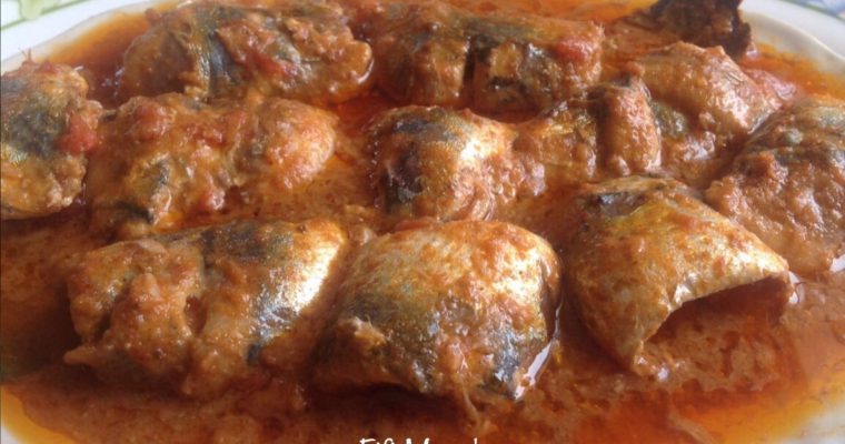 Sardines en sauce à l’ail et au cumin (Chtitha serdine)
