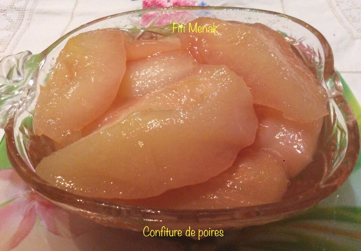 Confiture de poires