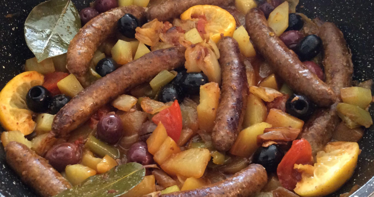 Merguez aux légumes