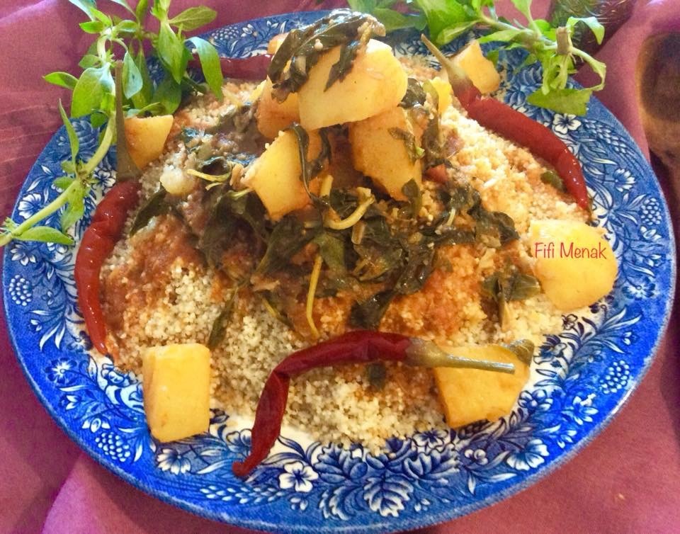 COUSCOUS À LA SAUCE POMME DE TERRE POULIOT