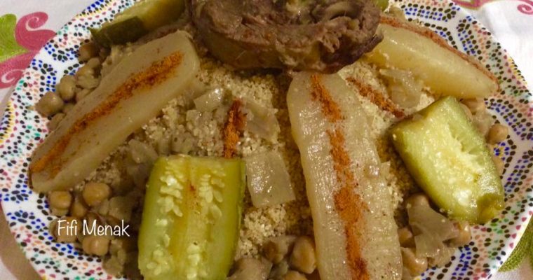 Mon couscous d’orge en sauce blanche