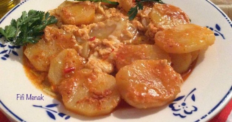 POMMES DE TERRE À L’AIL ET AU CUMIN (Chtitha Batata)