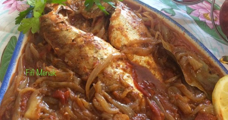 Poissons en ragoût à l’algérienne .