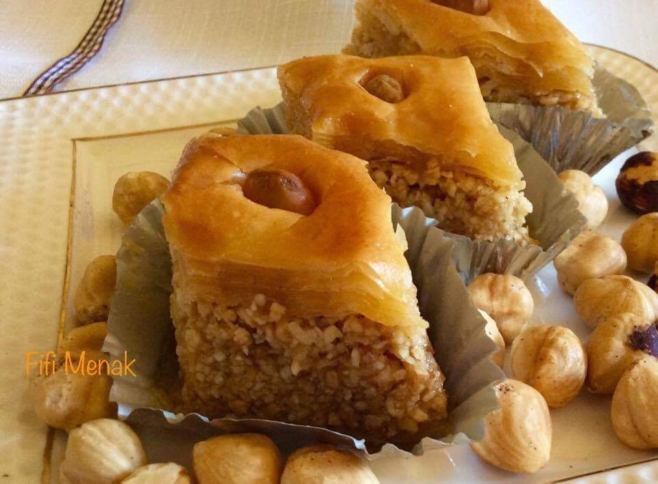 BAQLAWA À LA PÂTE FILO