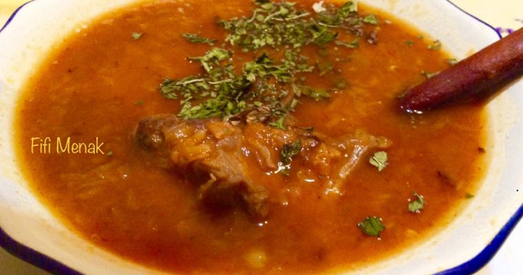 MA SOUPE LENTILLES CORAIL