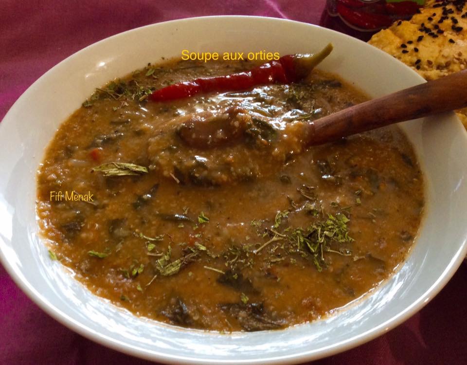 Ma soupe aux orties (chriba bel haraiqa )