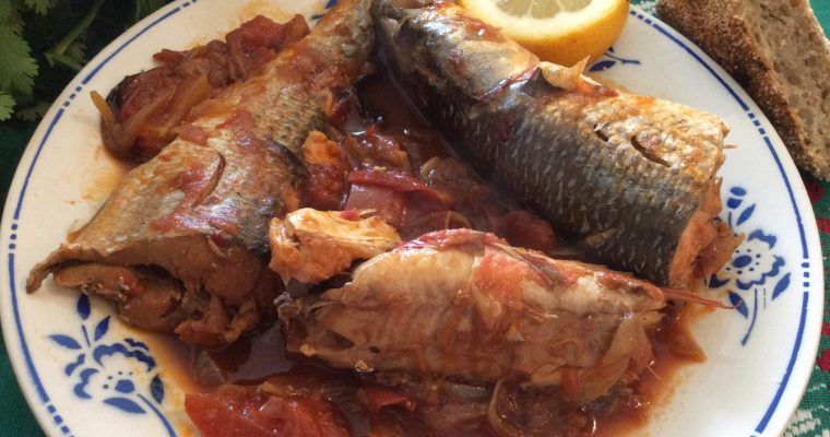 Poissons en sauce façon algérienne