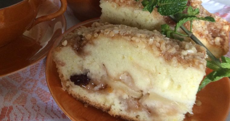 Mon gâteau algérien à la poire