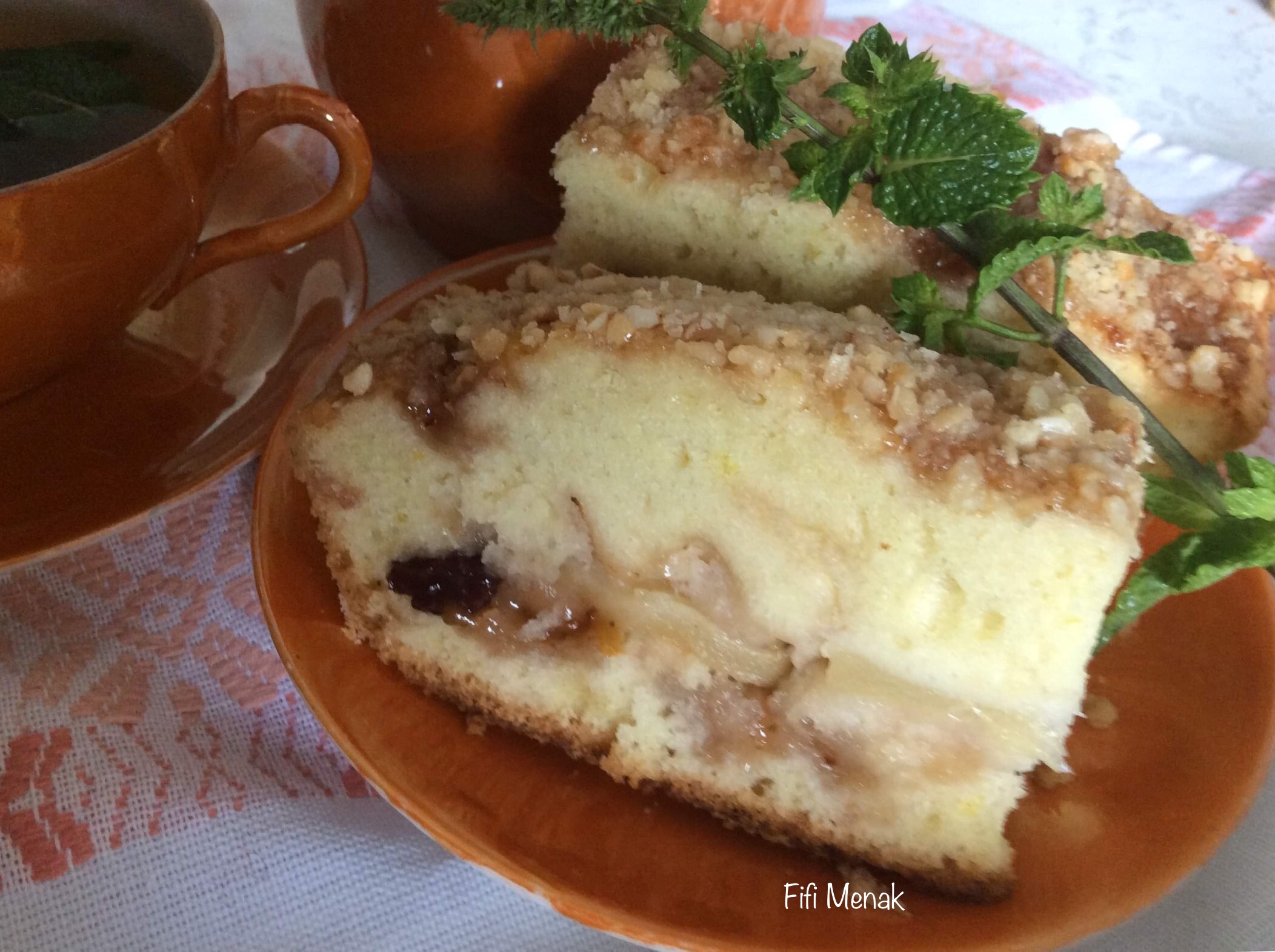 Mon gâteau algérien à la poire