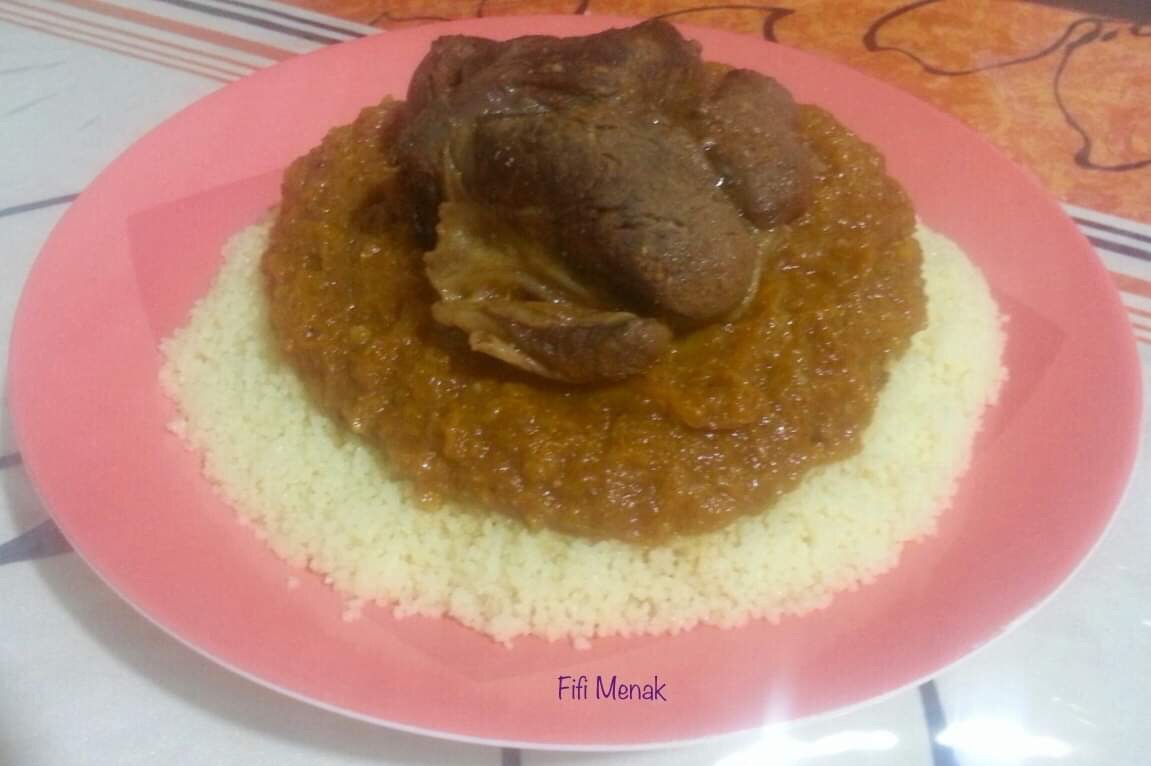 Couscous à la courge de Ouled Djellal