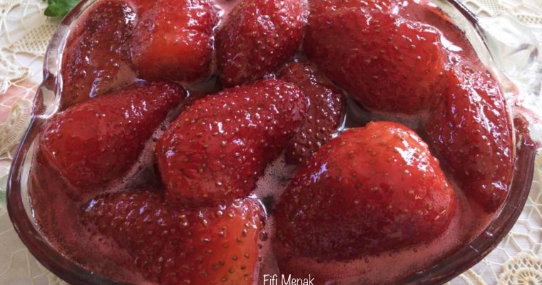 Confiture de fraises