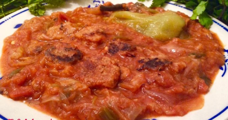 Galette d’orge en sauce (Tarqiqt)