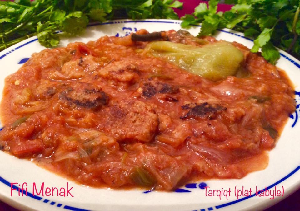 Galette d’orge en sauce (Tarqiqt)