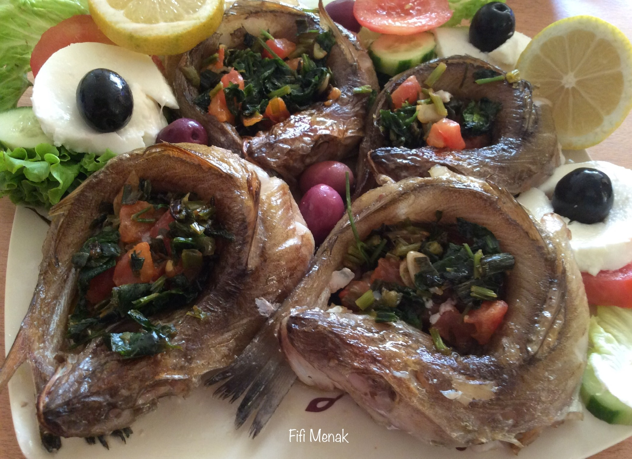 Merlans en colère grillés