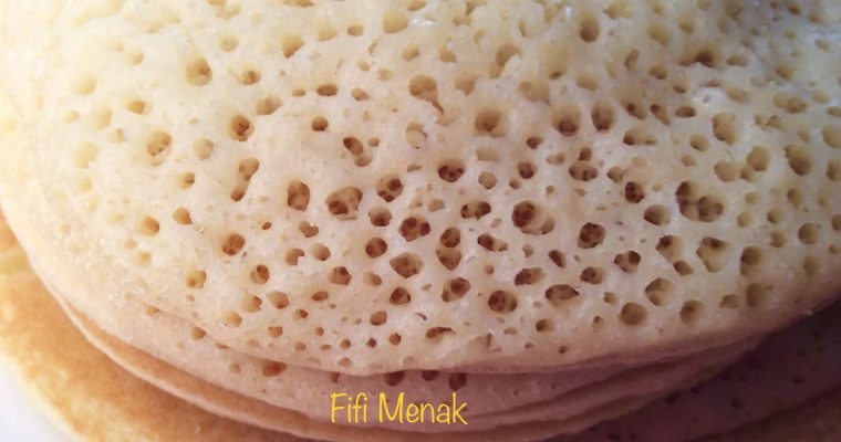 Crêpes algériennes (Baghrir-Tighrifine)