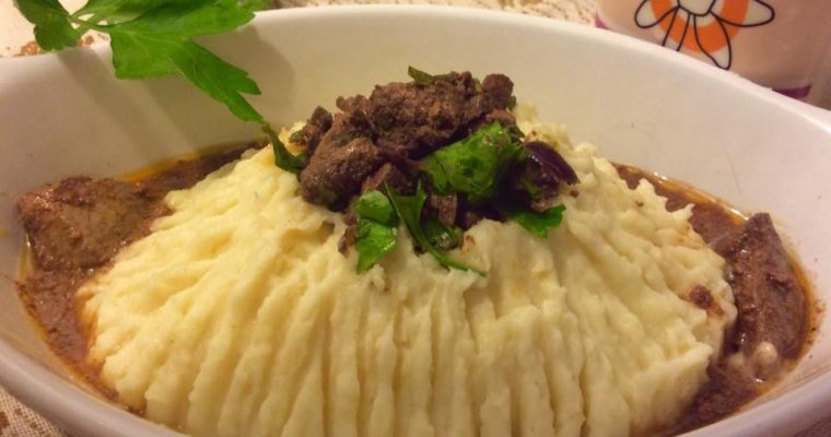 Sauce au foie au carvi pour purée