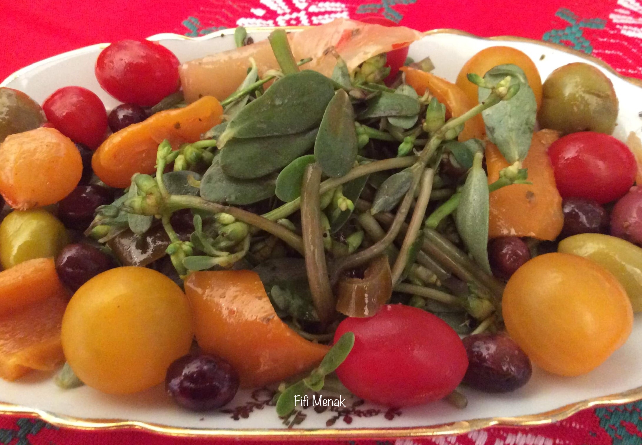 Pourpier en salade (Rdjila)