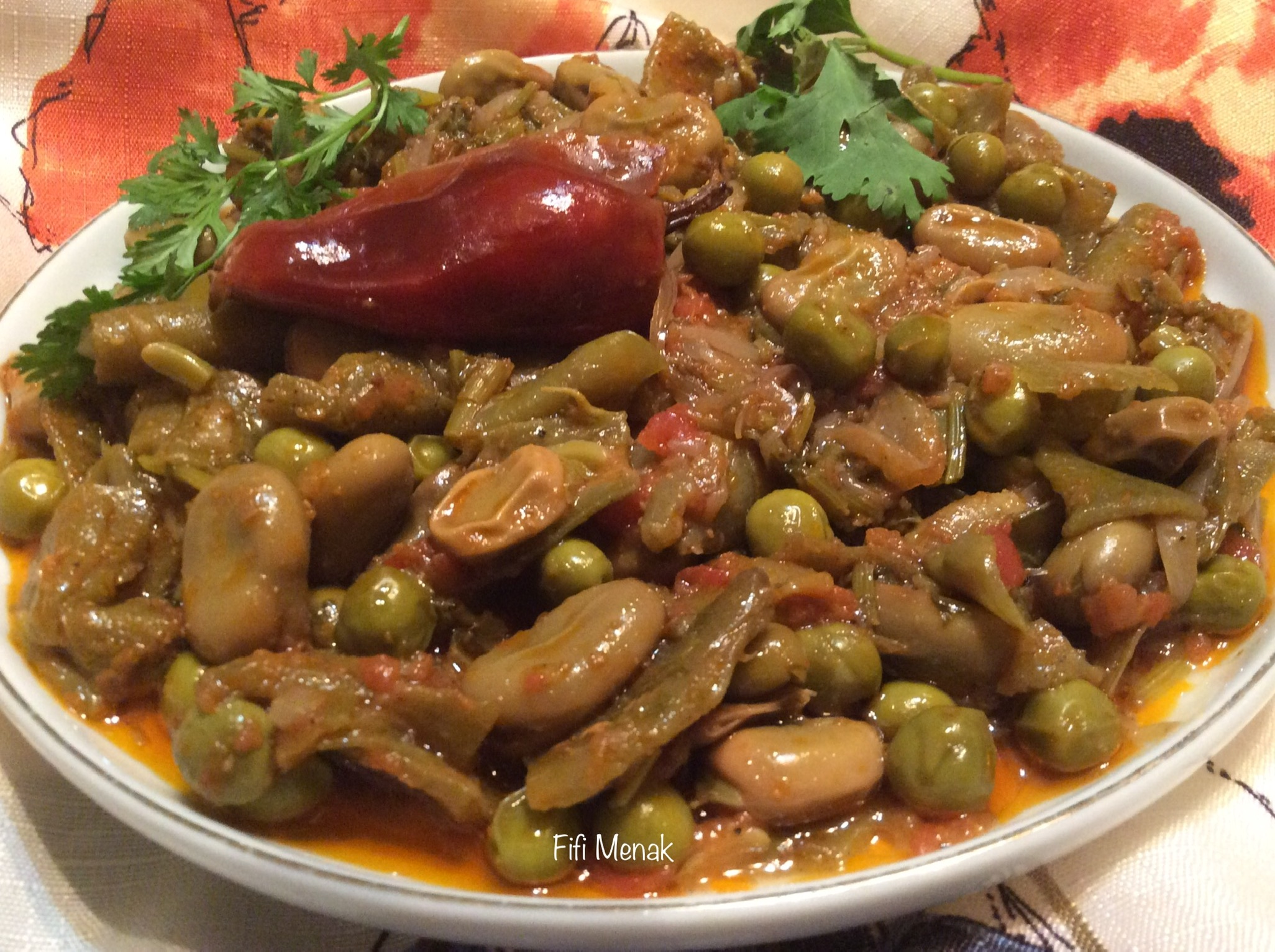 Fèves en sauce (Ros bratel)