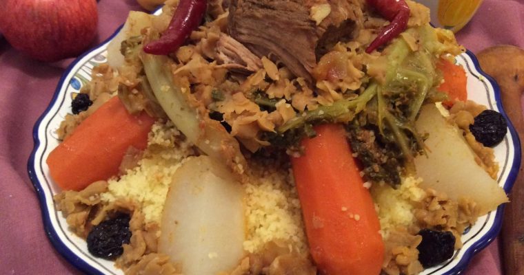 Couscous aux févettes (Seksou souvissar)