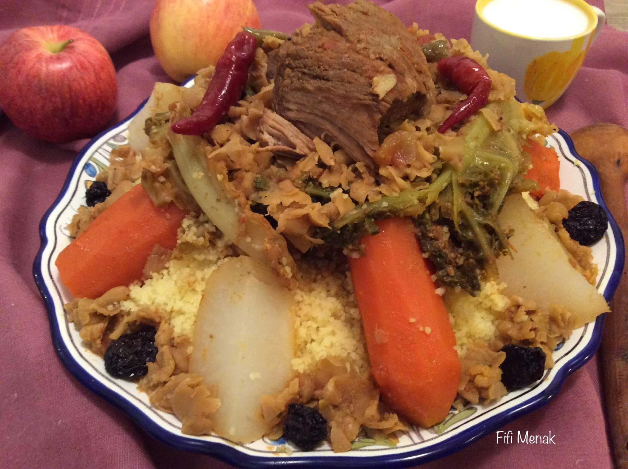 Couscous aux févettes (Seksou souvissar)