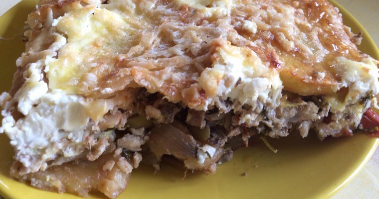 gratin de sardines aux pommes de terre