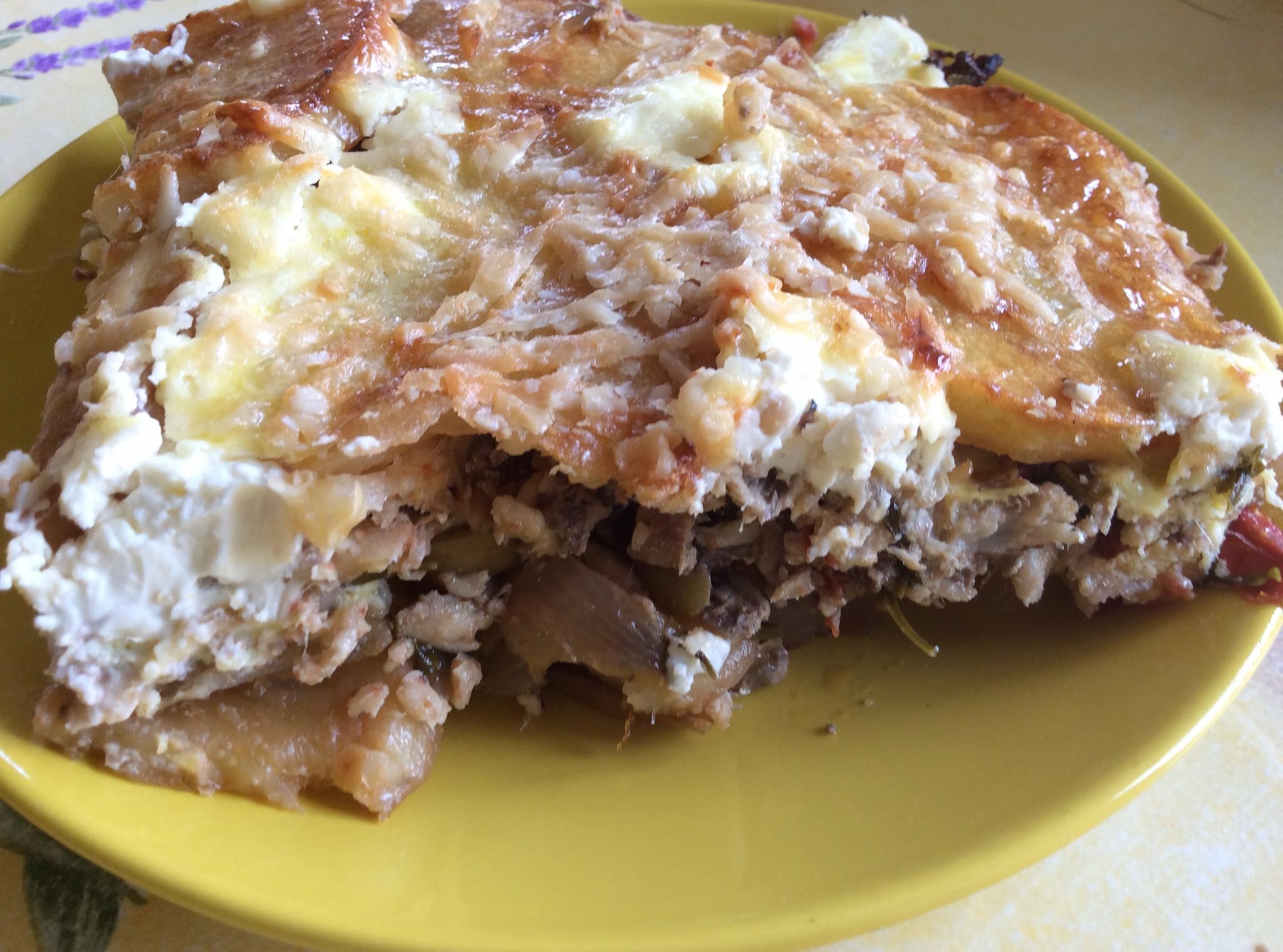 gratin de sardines aux pommes de terre