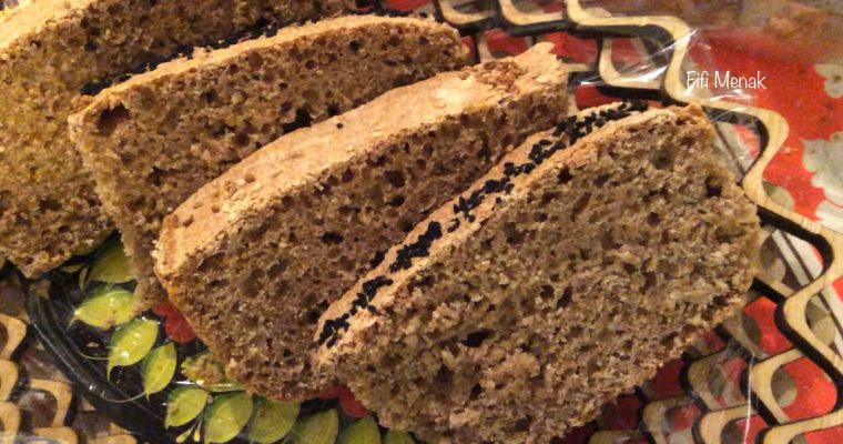 Pain complet au levain naturel (Khobz eddar)