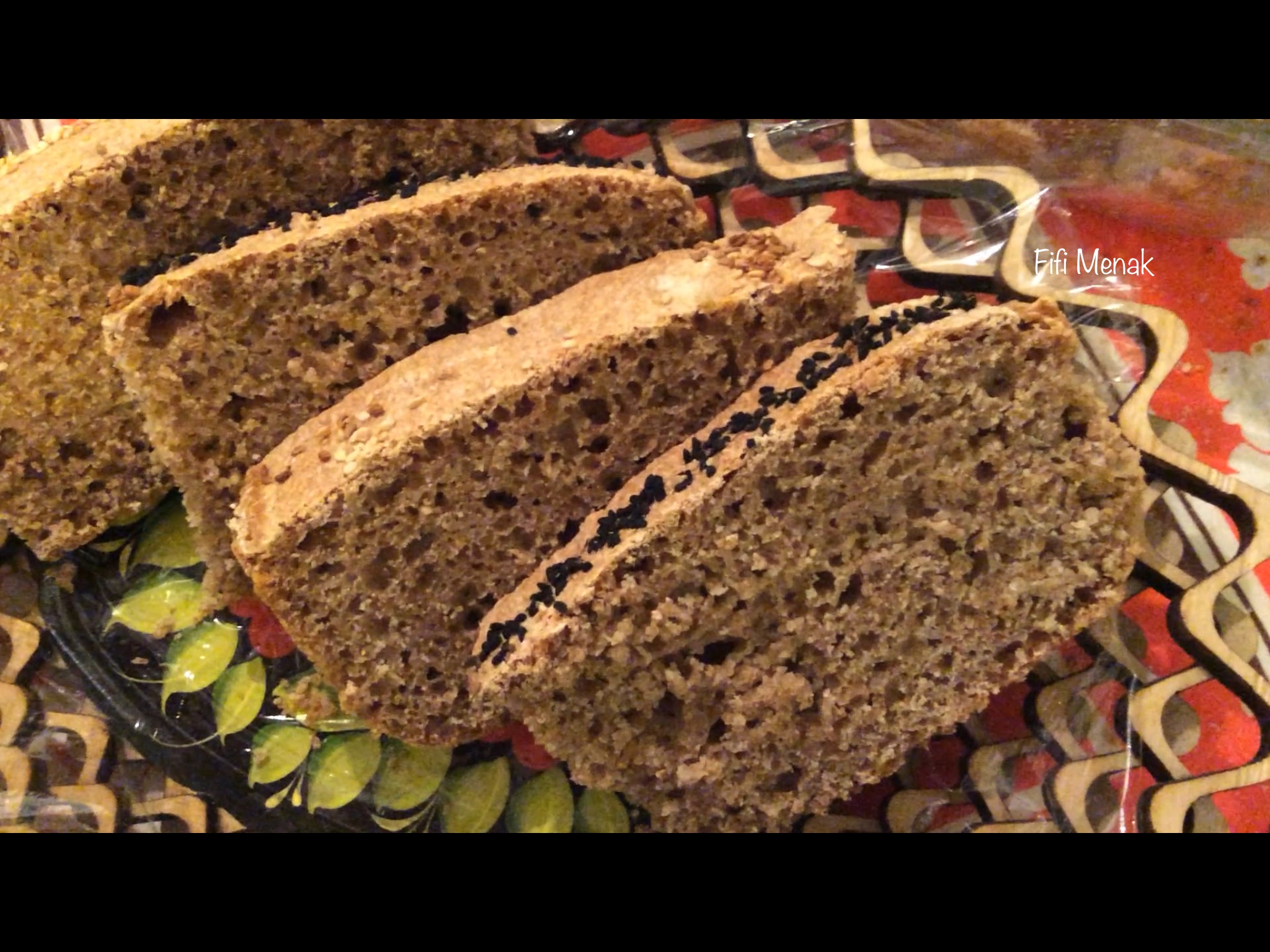 Pain complet au levain naturel (Khobz eddar)