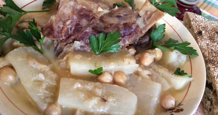 Navets en sauce blanche (Terbia Left)