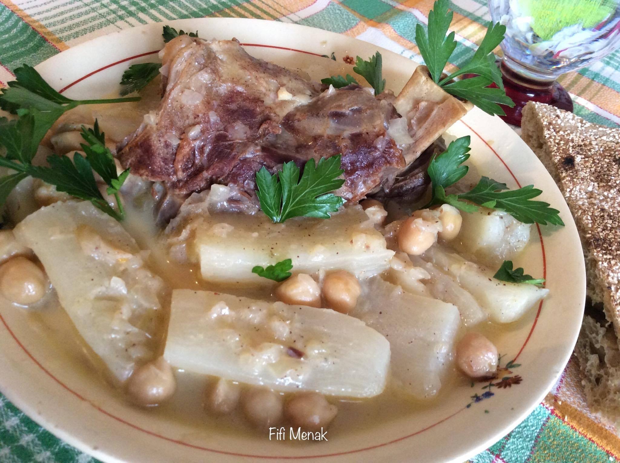 Navets en sauce blanche (Terbia Left)