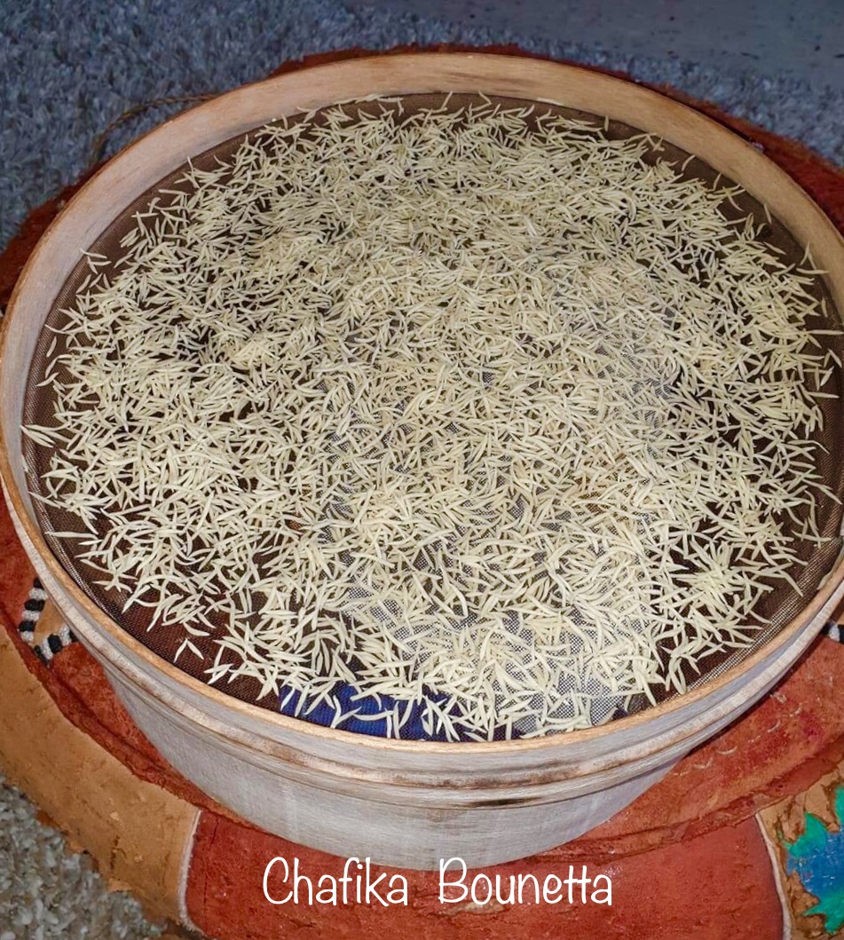 Mqatfa -Dwida-Gritliya (vermicelles algériennes faites maison)